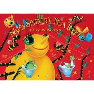 Miss Spider's Tea Party: The Counting Book (Little Miss Spider) - board book